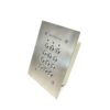 Clavier codé ACIE SU2-EAB-TME en inox touches métal, montage encastré. 2 contacts disponibles et 60 codes possibles. (30 par contact)