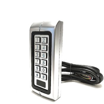 Clavier codé IZYX DKP2000 lecteur badges intégré autonome. Fonctionne avec code seul, badge seul ou combinés. Boitier anti-vandale touches rétro-éclairées.